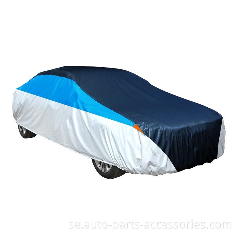 Hatchback Waterproof Sun Acid Rain Snow Protection Mobile Garage bil täcker Marocko